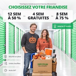 Depotium Mini Entrepôt - Brossard Promotion
