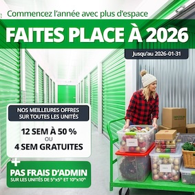 Depotium Mini Entrepôt - Brossard Promotion