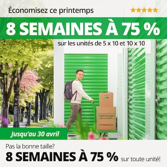 Depotium Mini Entrepôt - Brossard Promotion
